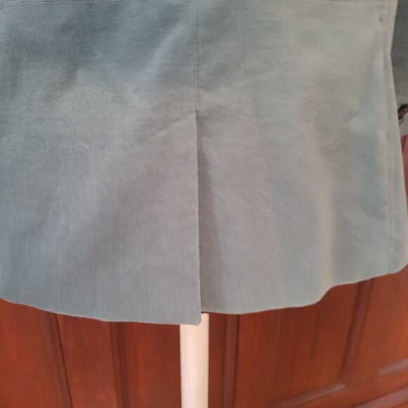 Talbots Womens Blazer 18W Classic One-Button 3/4 Sleeve Blue Cotton & Polyester - Picture 5 of 8